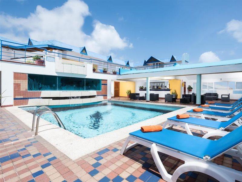 Calypso Beach Hotel ซานอันเดรส ภายนอก รูปภาพ