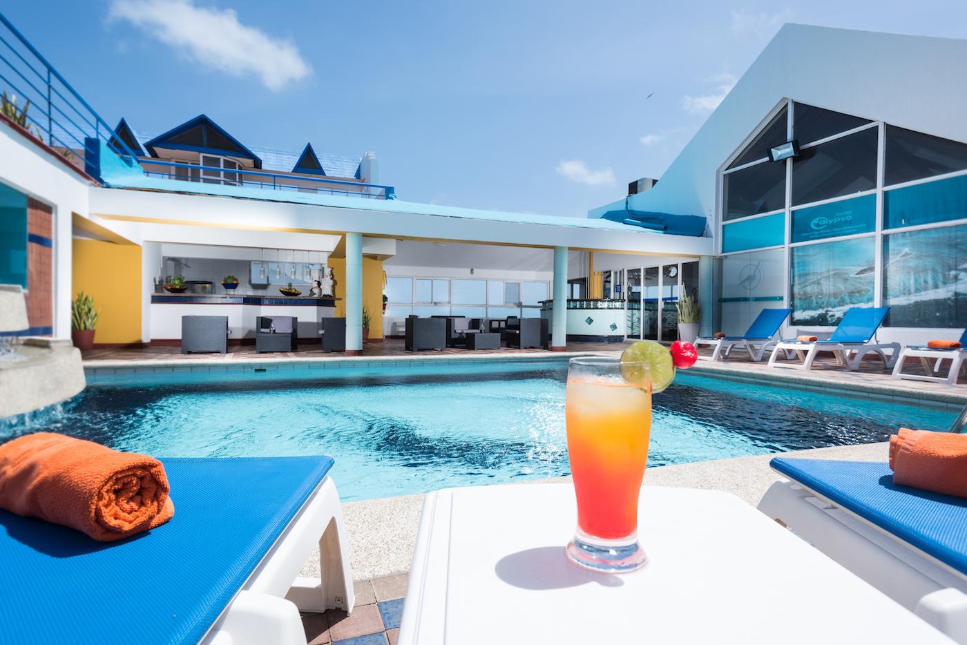 Calypso Beach Hotel ซานอันเดรส ภายนอก รูปภาพ